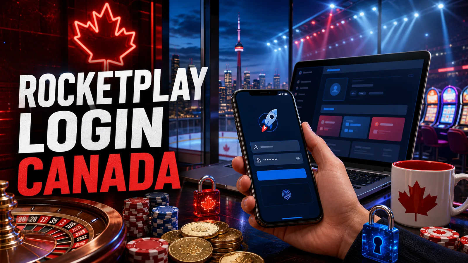 RocketPlay Casino Login Canada content banner